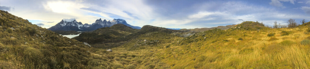 Fototapeta premium Torres del Paine National Park - Patatonia in Chile