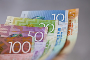 New Zealand money or currency - 158922796
