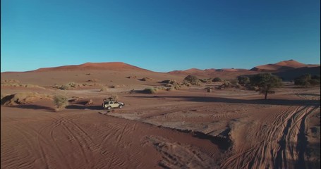 4x4 sur piste en Namibie