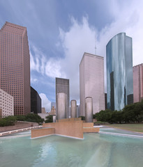 Obraz na płótnie Canvas Houston Downtown, Texas, USA