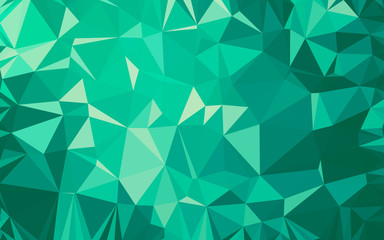 Fototapeta premium Abstract low poly background, geometry triangle