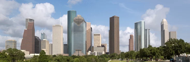 Rolgordijnen Houston Downtown, Texas, USA © sunsinger