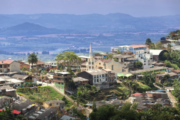 Fototapeta na wymiar View of Jerico; Antioquia