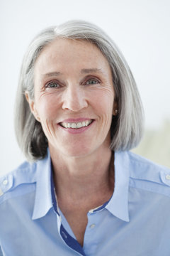 Portrait Of -65 Yr-old Woman