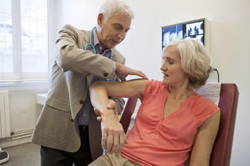 Obraz premium Rheumatology, eldery person