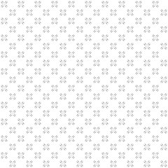 Gray and white geometric pattern. Seamless vector background