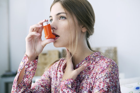 Asthma Treatment, Woman