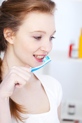 Dental hygiene,  woman