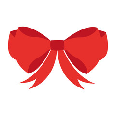 decorative bowtie isolated icon vector illustration design