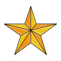 star decorative isolated icon vector illustration design