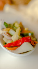 pickles of various vegetables and chili