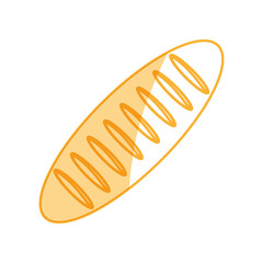 dinner roll loaf vector illustration graphic design icon