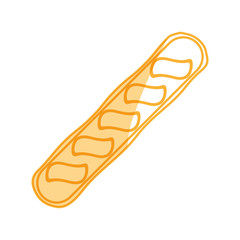 dinner roll loaf vector illustration graphic design icon