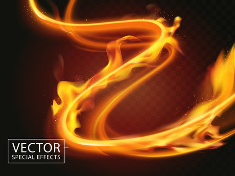 Fire Streaks Effect