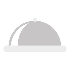 Fototapeta premium tray server isolated icon vector illustration design