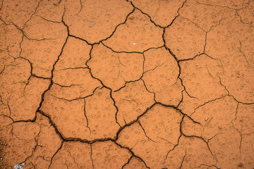 Close up Dry Earth background