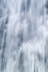 Fototapeta na wymiar Close up waterfall background