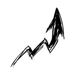 symbol arrow abstract icon vector illustration graphic design