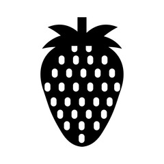 strawberry fresh fruit isolated icon vector illustration design