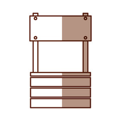 farm fount isolated icon vector illustration design
