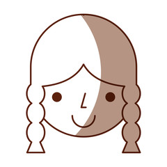 Obraz premium beautiful girl farmer icon vector illustration design
