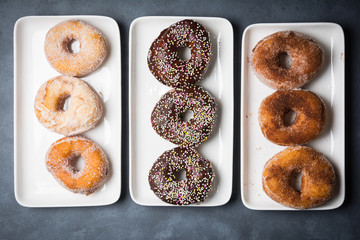 Fresh homemade donuts