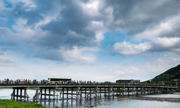 Togetsu-kyo Bridge In Arashiyama District