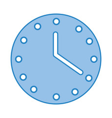 wall watch time icon vector illustration design