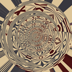 Abstract image, colorful graphics, tapestry