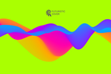 Abstract background with dynamic effect. Futuristic Technology Style. Motion Vector Illustration.