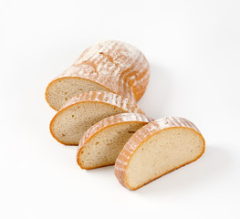 Sliced continental bread