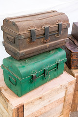 Vintage military safety box