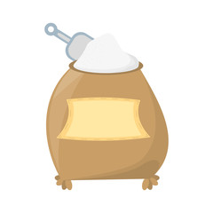 flours sack sugar vector illustration graphic design icon