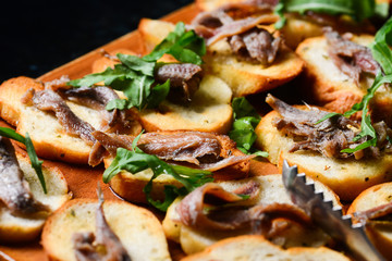bruschetta anchovies