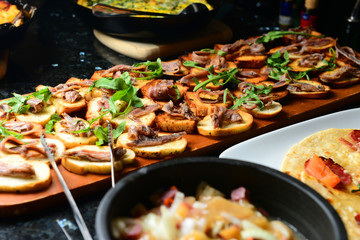  anchovies bruschetta