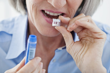 Homeopathy, elderly person