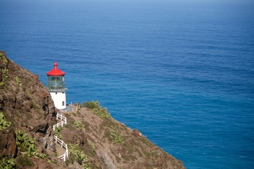 Fototapeta na wymiar Makapuu Lighthouse