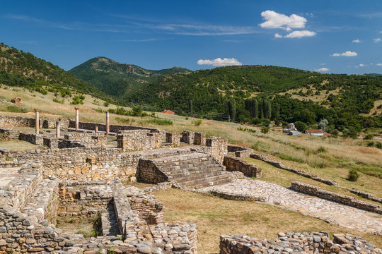 Ruins of the ancient and Byzantine town Bargala, Macedonia (FYROM)
