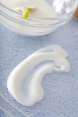 Illustration of organic cosmetics