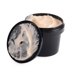 Cream for body isolated on white