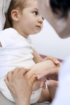 15-month-old child in consultation