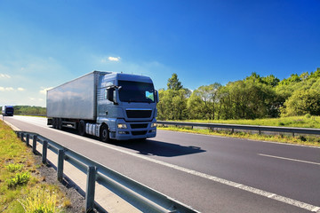 TRuck on the road