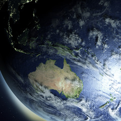 Australia from space © harvepino