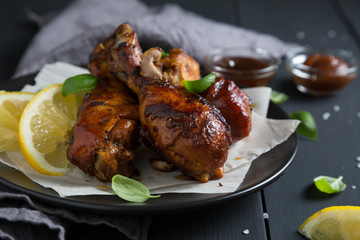 Fried chicken legs