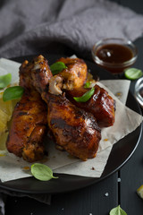 Fried chicken legs