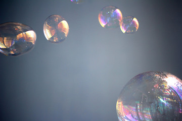 Large soap bubbles