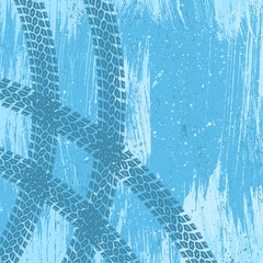 Blue grunge background