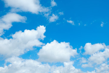 Naklejka na ściany i meble soft cloud with blue sky for backdrop background