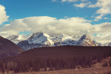 Fototapeta na wymiar Colorado mountains