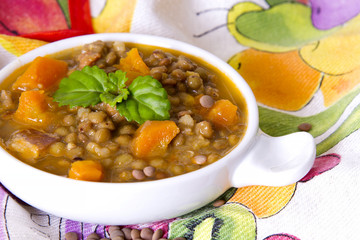 Lentil stew